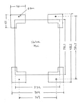Load image into Gallery viewer, Starlink Mini flat mount