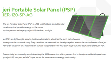 Load image into Gallery viewer, Jeri Portable solar panel 120W