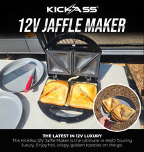 Load image into Gallery viewer, Kickass 12V Camping Jaffle Maker