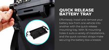 Load image into Gallery viewer, Battery Box With Integrated 20A DCDC Charger & Accessory Bundle