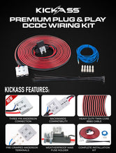 Load image into Gallery viewer, KickAss Premium Plug & Play DC-DC Wiring Kit