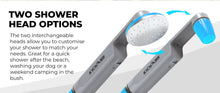 Load image into Gallery viewer, KickAss Portable Camping Shower with Lithium Battery