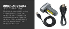 Load image into Gallery viewer, KickAss Portable Camping Shower with Lithium Battery