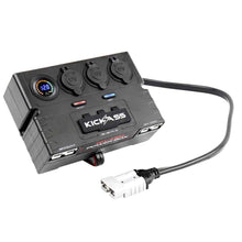 Load image into Gallery viewer, KickAss Mini 12V Control Box - 2 x Anderson, 6 x USB & 3 x Cig Sockets