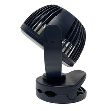 Load image into Gallery viewer, KickAss Portable 5V Clip Fan with White LED Light