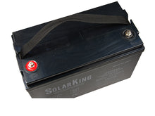 Load image into Gallery viewer, SolarKing 12v 110AH Sealed lead acid AGM battery
