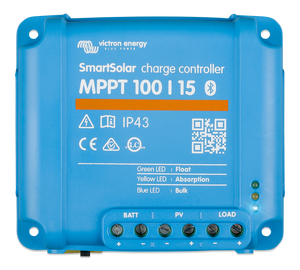 Victron 12v/24v 15 Amp MPPT Smart Solar Charge Controller 100/15