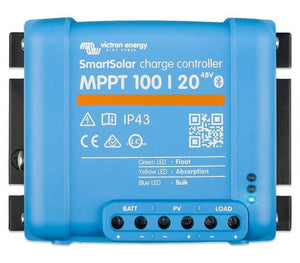 Victron 12v/24v/48v 20 Amp MPPT Smart Solar Charge Controller 100/20