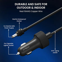 Load image into Gallery viewer, STARGEAR Mini Starlink 12V Cig Power Cable 3M
