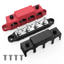 Load image into Gallery viewer, Battery Busbar – 12V to 48V DC Power Distribution Block with Cover
