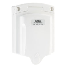 Load image into Gallery viewer, Clipsal Inlet socket 3 pin 240v 15A IP34 White or Black
