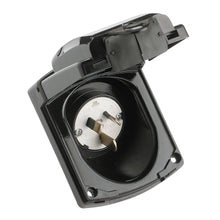 Load image into Gallery viewer, Clipsal Inlet socket 3 pin 240v 15A IP34 White or Black
