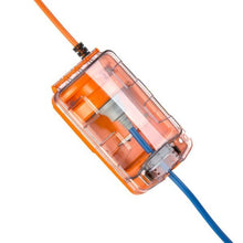 Load image into Gallery viewer, Ampfibian RV-PLUS 15AMP to 10AMP Caravan Power Adaptor – Safe, Legal, and Weatherproof
