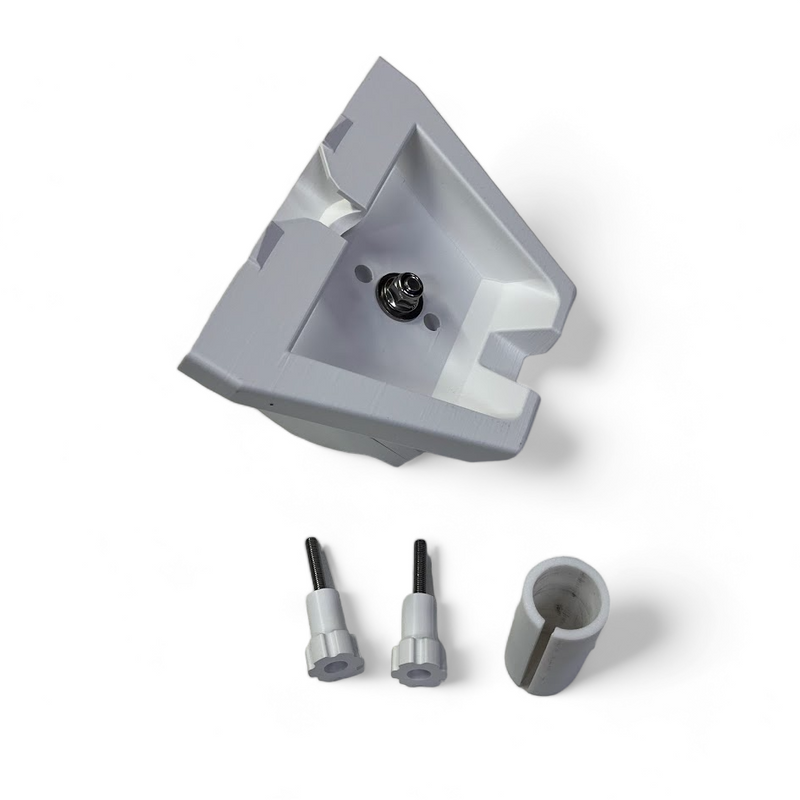 Gen 3 Starlink Marine Flat Rail Mount - 32mm / 25mm Railing