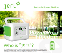 Load image into Gallery viewer, Jeri Portable Power station
