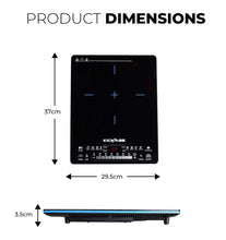 Load image into Gallery viewer, KickAss Quickfire 2000W Portable Induction Cook top
