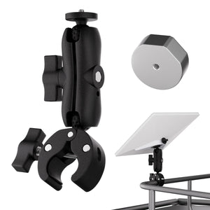 Starlink Mini Clamp Mount with 360° Adjustable Arm & Tripod Adapter