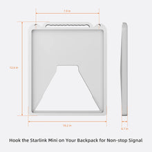 Load image into Gallery viewer, Starlink Mini Silicone Protective Cover – With Hooks for Portable Mounting
