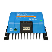 Load image into Gallery viewer, Blue Victron Energy DC/DC charger with brand logo on a white background
