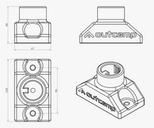 Load image into Gallery viewer, Starlink Gen 2 Roof Rack Mount
