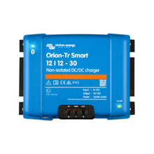 Load image into Gallery viewer, Blue Victron Energy Orion-Tr Smart DC/DC charger on a white background

