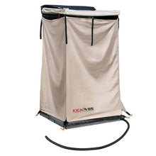 Load image into Gallery viewer, KickAss Premium Shower Tent Awning with Roof &amp; Base
