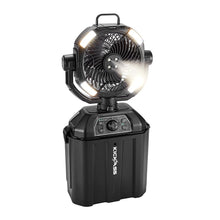 Load image into Gallery viewer, KickAss Portable 20,000mAh Misting Fan with LED &amp; Power Bank for Camping
