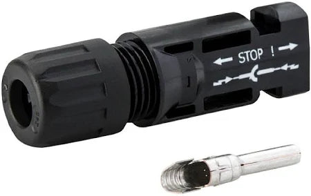 Staubli Genuine Male MC4 1000V DC Multi Contact Each To Suit 4-6mm2 Cable