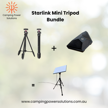 Load image into Gallery viewer, Starlink Mini Tripod Bundle – Compact Alloy Tripod + Tripod Mount
